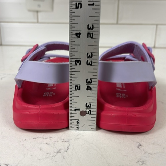 Birkenstock Mogami Birko-Flor Size US 2 Euro 33 Pink & Purple Sandals - Picture 5 of 16